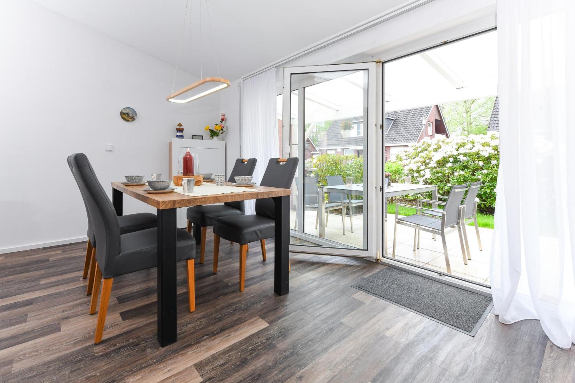 Ferienhaus Krosse Krabbe Bensersiel Exteriör bild