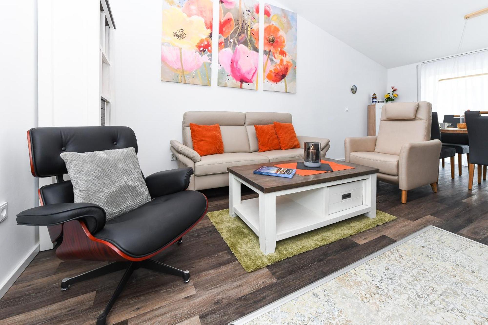 Ferienhaus Krosse Krabbe Bensersiel Exteriör bild