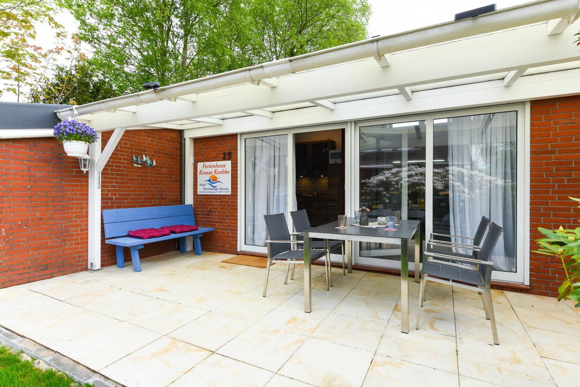 Ferienhaus Krosse Krabbe Bensersiel Exteriör bild